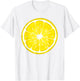 Lemon Costume Fruit Halloween Costume Shirt T-Shirt - T-Shirt | White
