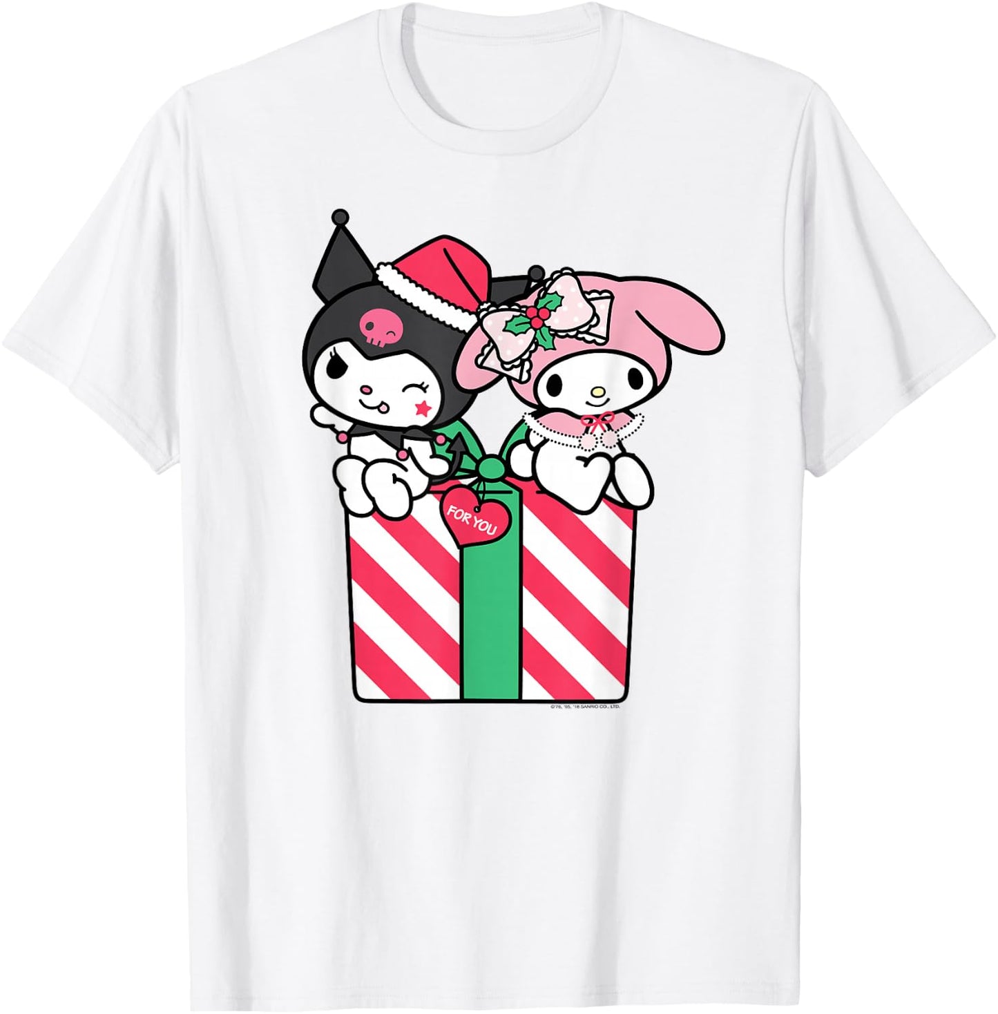 My Melody and Kuromi Shirt T-Shirt - T-Shirt | White
