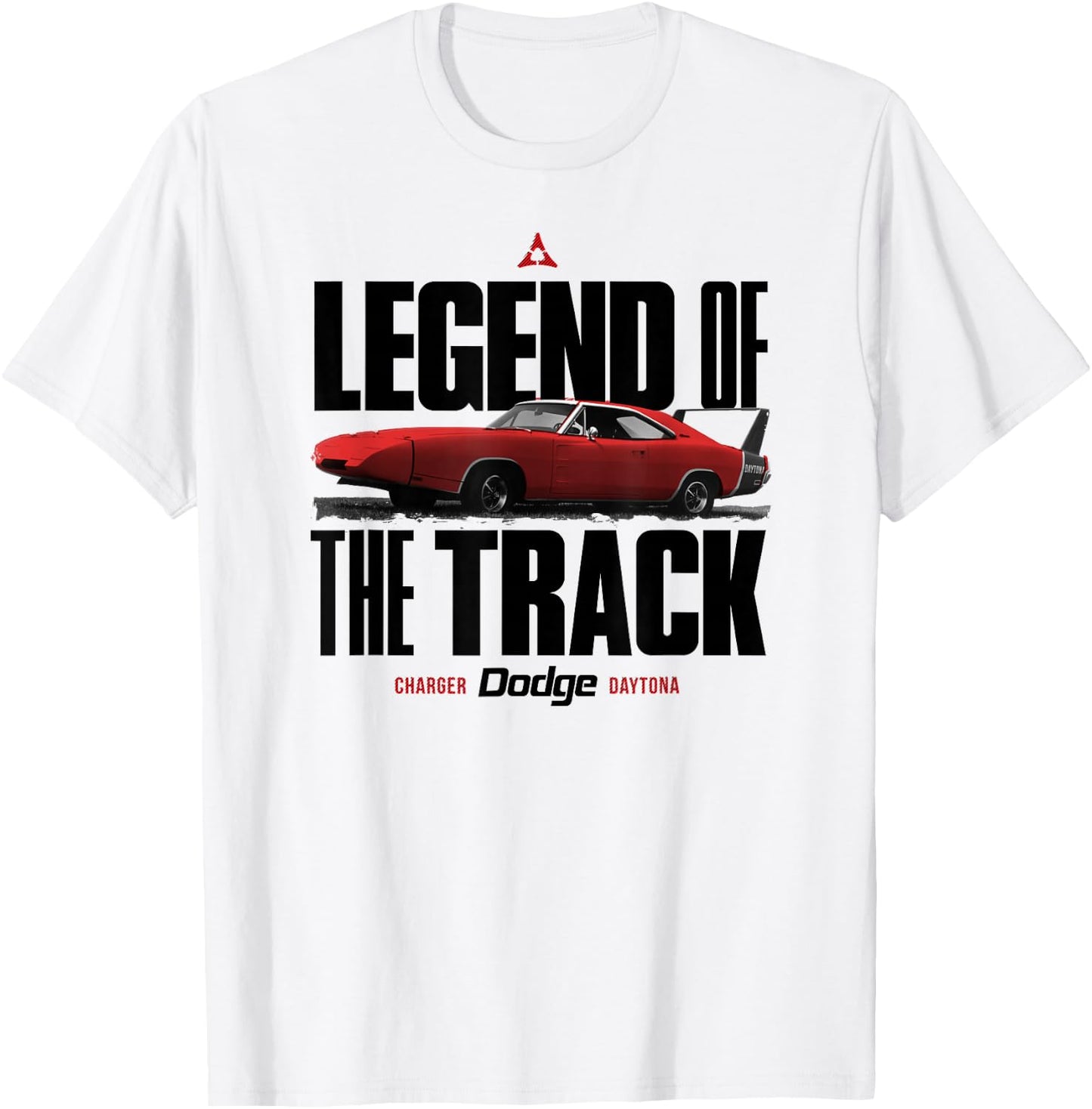 The Legend of the Track of the Dodge Charger Daytona , white, S T-Shirt - T-Shirt | White