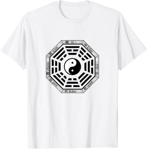 Ba Gua Mirror Feng Shui Yin and Yang Symbol / Tai Chi Lovers
