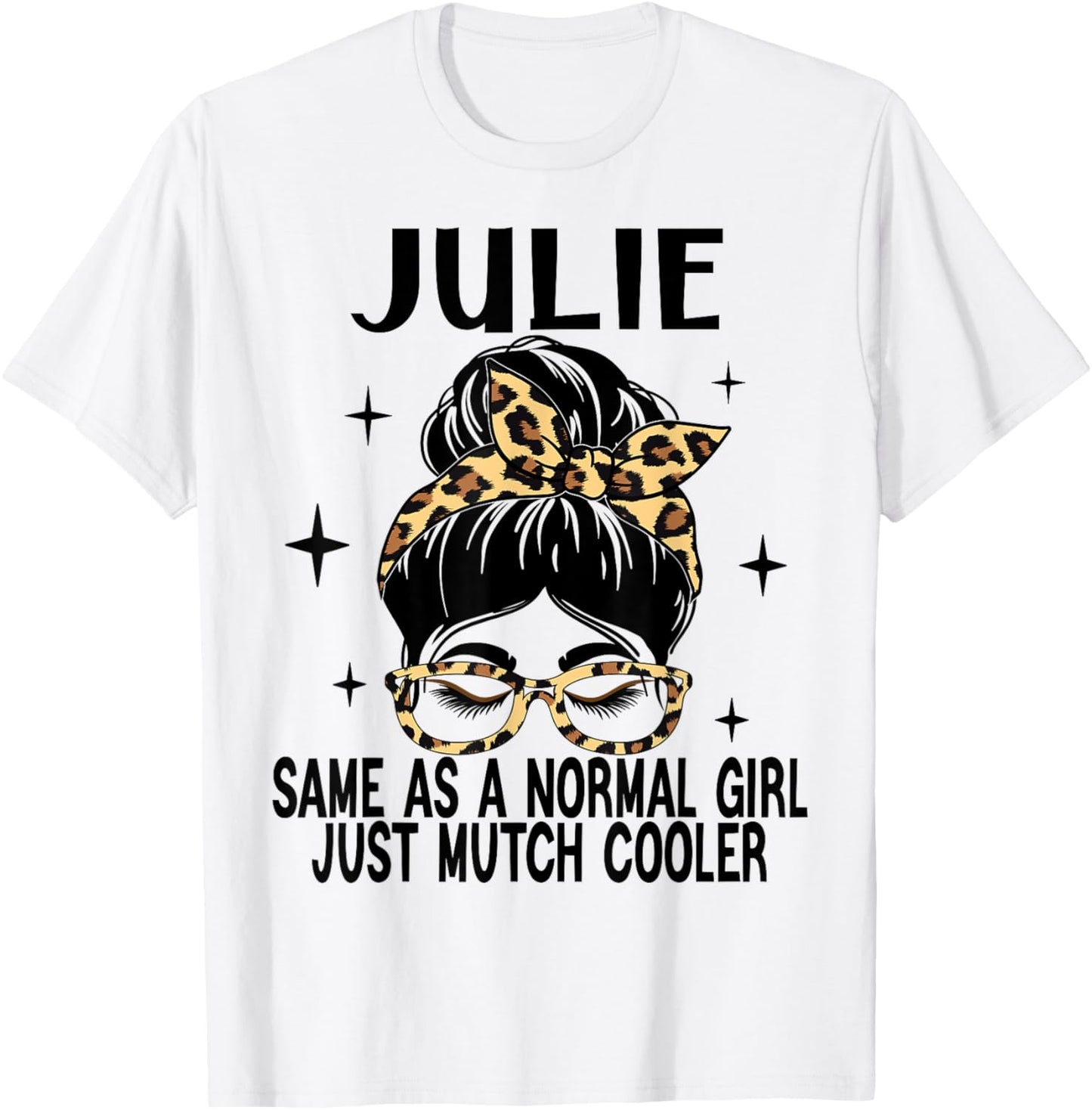 JULIE Costume Cute Definition Personalized Name JULIE T-Shirt - T-Shirt | White