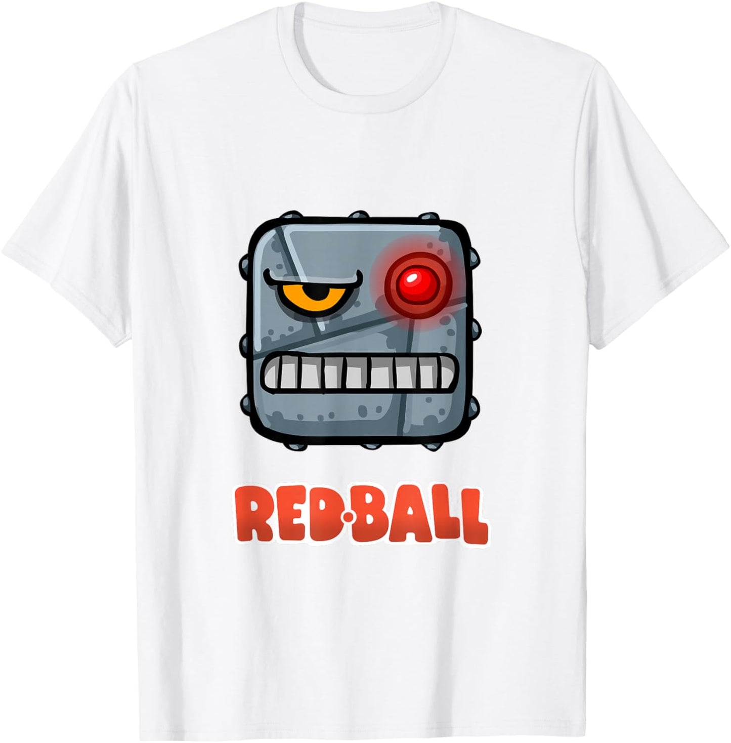 Red Ball 4 - The Robo Box T-Shirt - T-Shirt | White