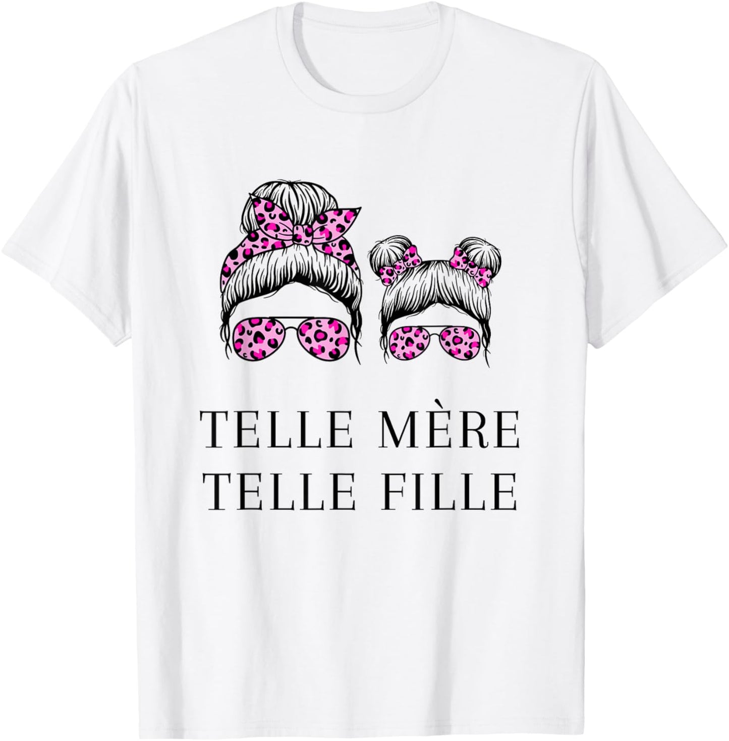 Telle mère Telle fille Maman Bonne fête des mères , white, S T-Shirt - T-Shirt | White