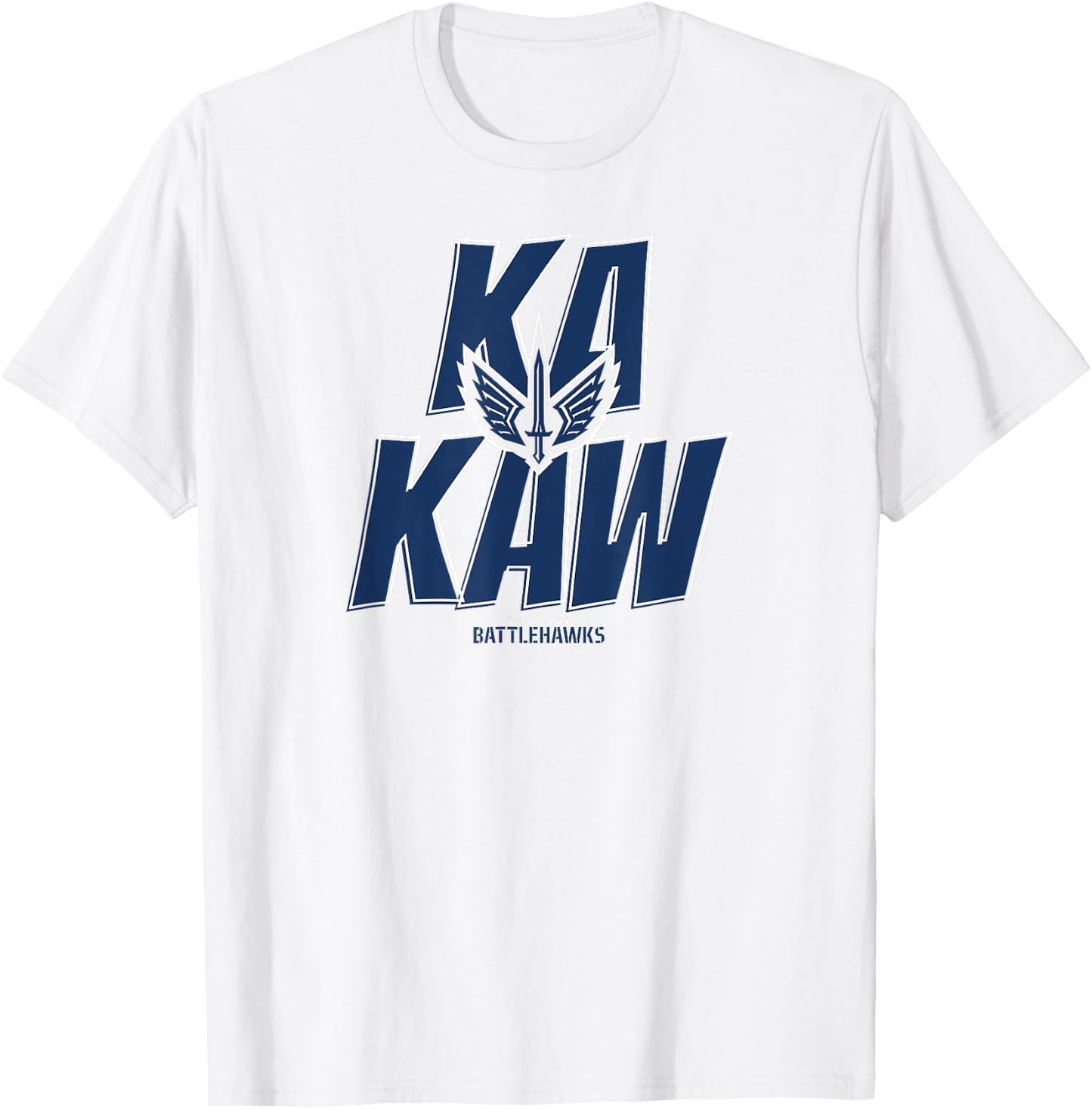 BreakingT St. Louis Battlehawks UFL - Ka Kaw - St. Louis Football , Small T-Shirt - T-Shirt | White