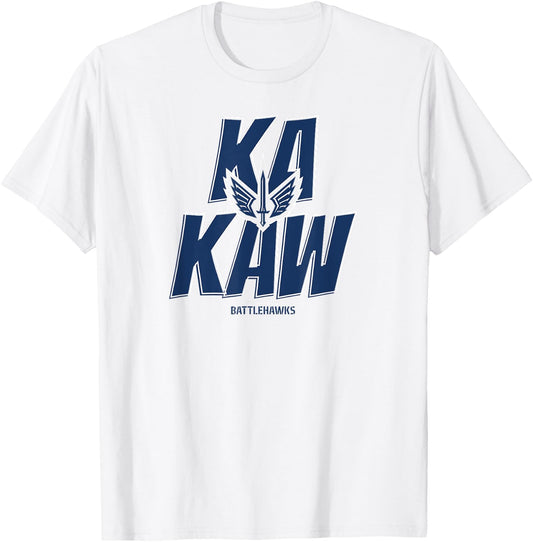 BreakingT St. Louis Battlehawks UFL - Ka Kaw - St. Louis Football , Small T-Shirt - T-Shirt | White