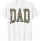 Dad Camo Camouflage Father's Day New Dad T-Shirt - T-Shirt | White