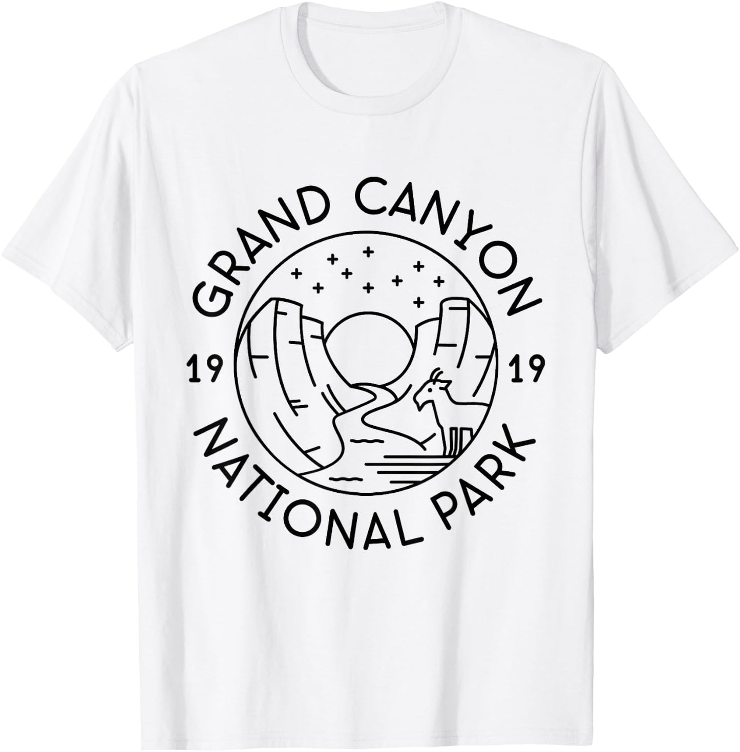 Grand Canyon National Park 1919 Arizona Colarado T-Shirt - T-Shirt | White