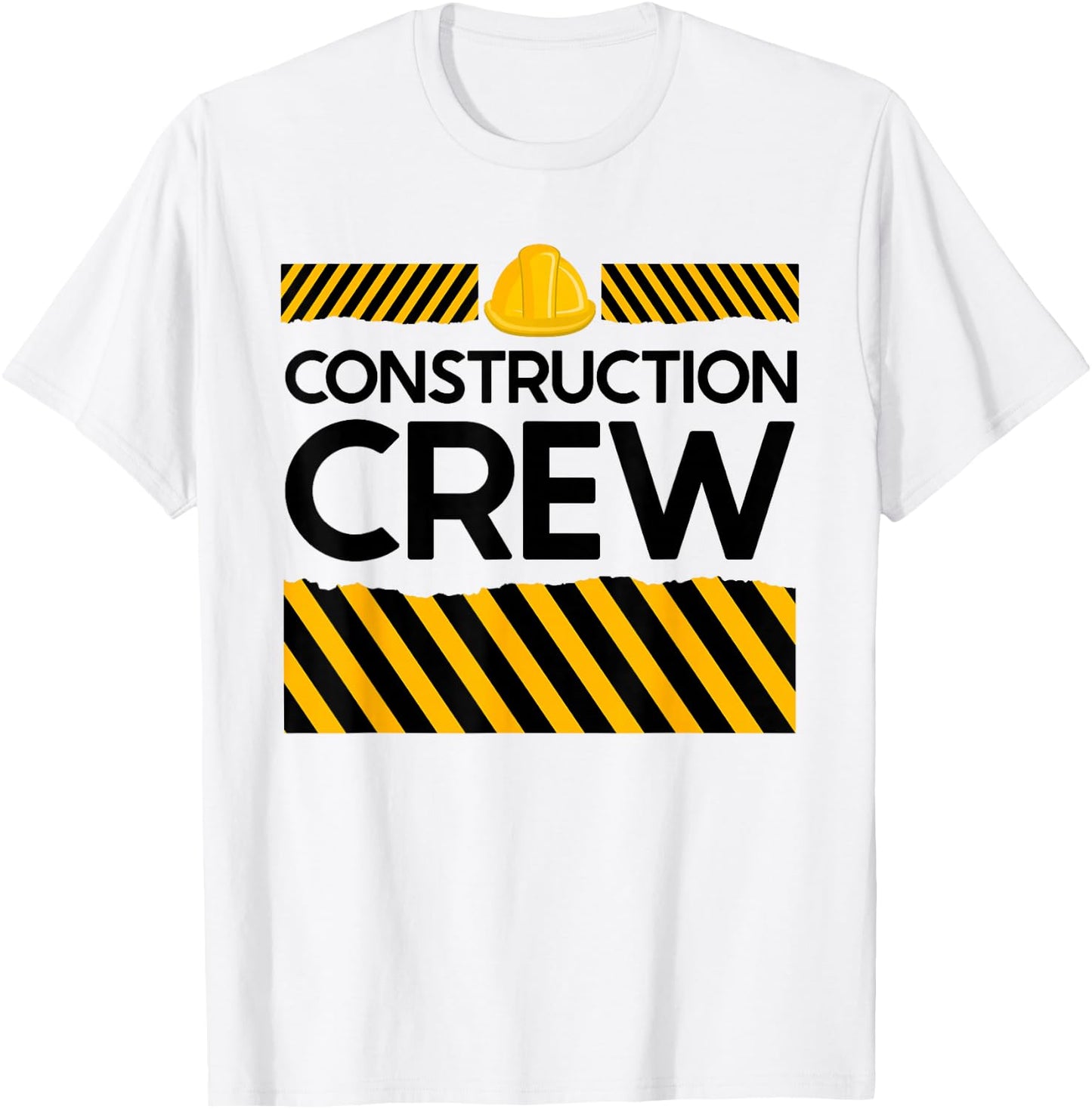 Kids Construction Crew Design – Perfect for Birthdays T-Shirt - T-Shirt | White