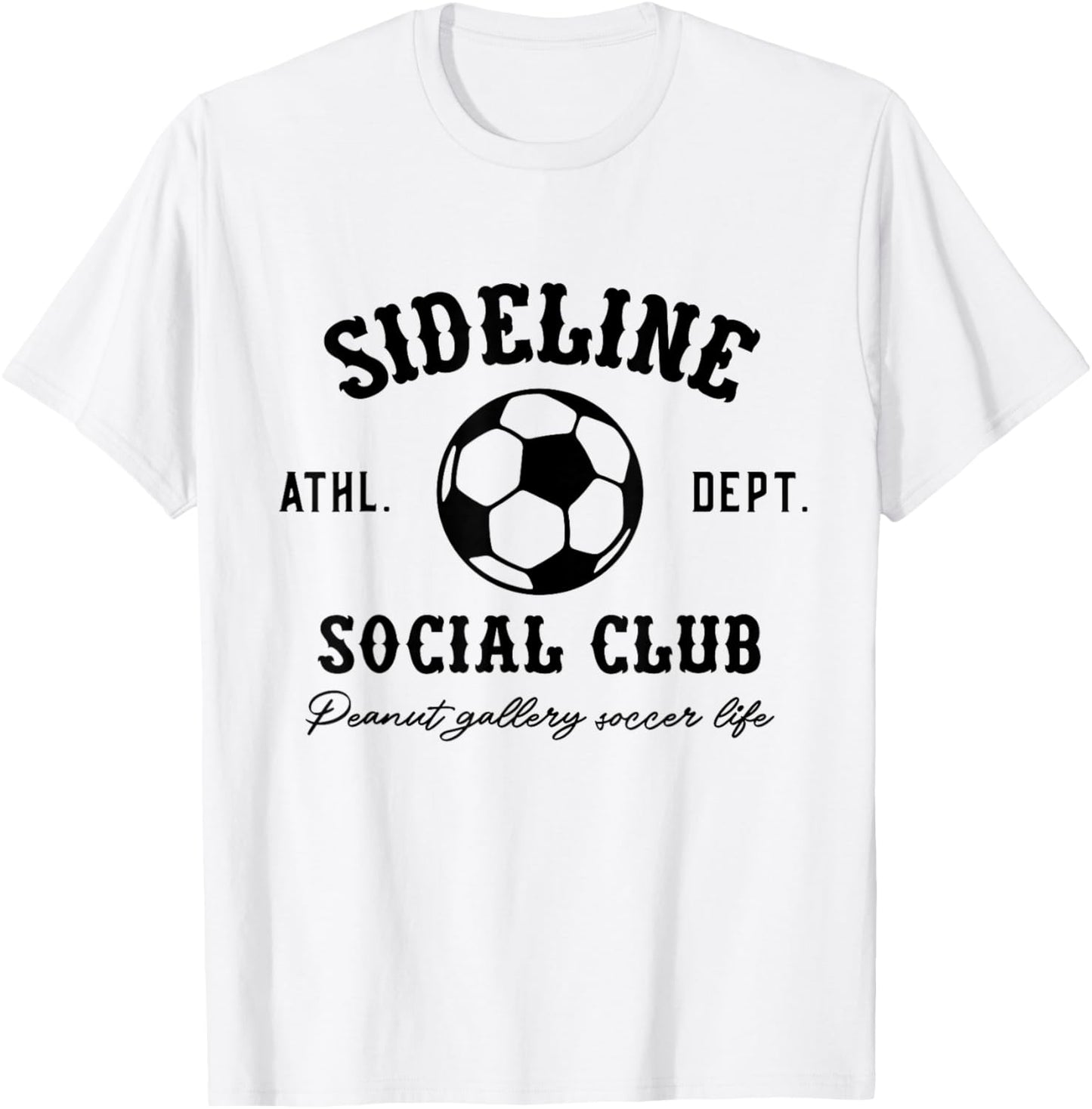 Sideline Social Club Soccer Matching Soccer Family T-Shirt - T-Shirt | White