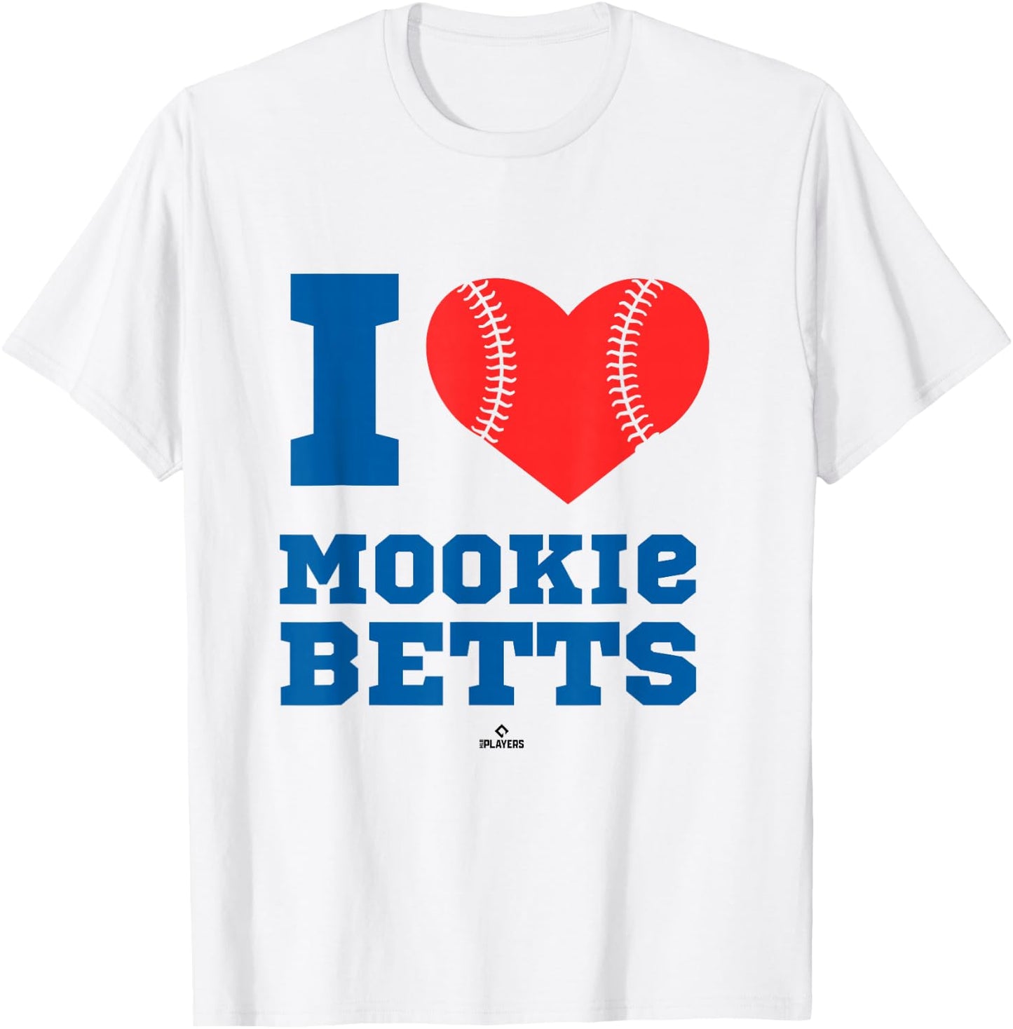 Mookie Betts | Los Angeles Baseball Merch | MLBMBE6001 T-Shirt - T-Shirt | White