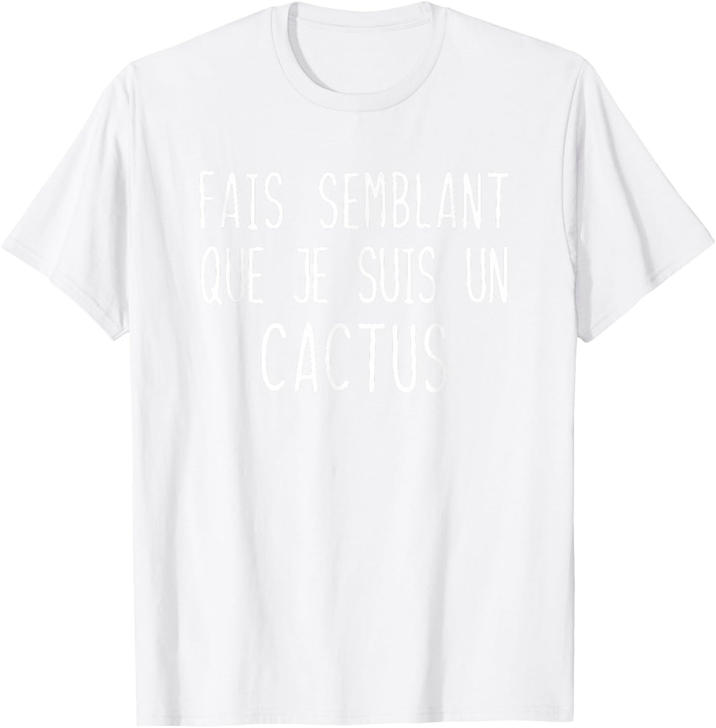 Funny Cactus Costume for Halloween Costume , Green, S T-Shirt - T-Shirt | White