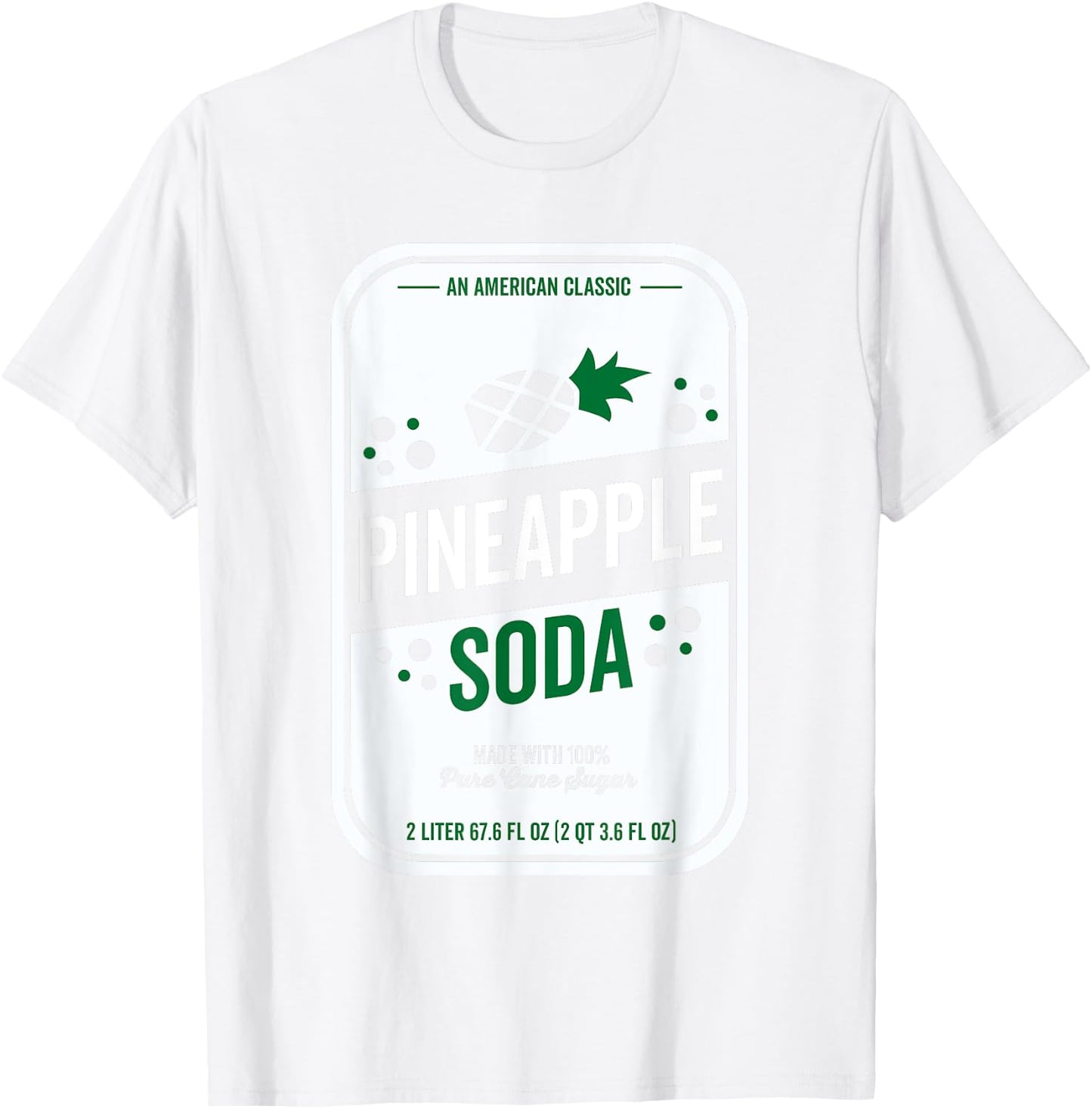 Soda Group Halloween Costume Pineapple Soda T-Shirt - T-Shirt | White