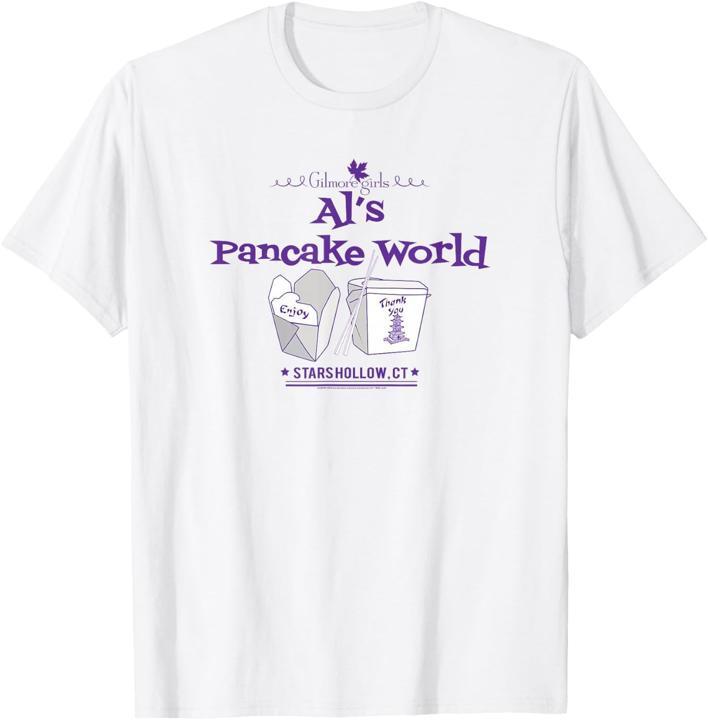 Gilmore Girls Al's Pancake World T-Shirt - T-Shirt | White