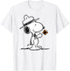 Peanuts Ranger Snoopy & Butterfly T-Shirt - T-Shirt | White