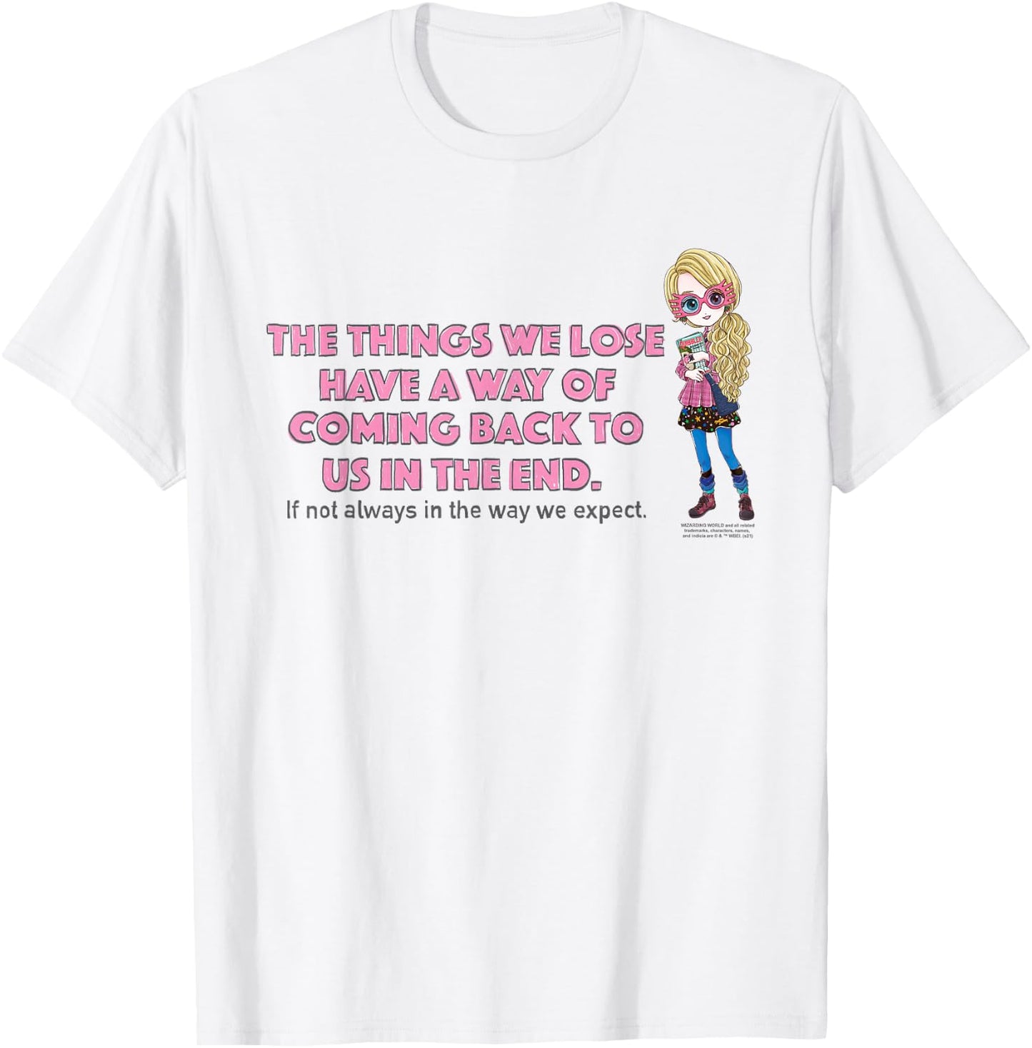 Harry Potter Luna Lovegood's Advice T-Shirt - T-Shirt | White