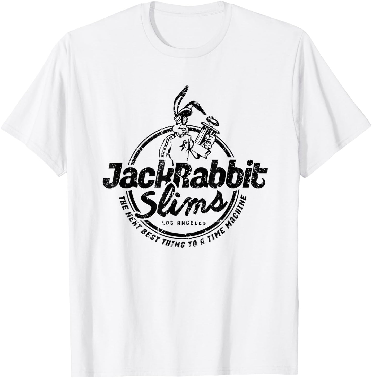 Rabbit Jack Slim's Pulp Milkshake Restaurant Retro Vintage T-Shirt - T-Shirt | White