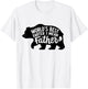 World's Best Farter I Mean Father Dads Gifts Bear Funny T-Shirt - T-Shirt | White