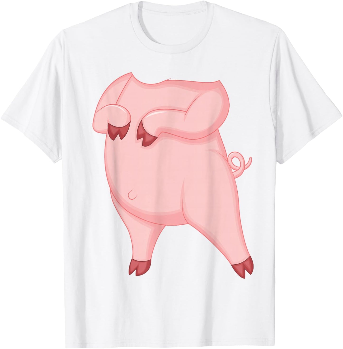 Pig Pig Costume Shirt T-Shirt - T-Shirt | White