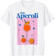 HOLY APEROLI X HALLÖCHEN APEROLI APEROLY SPRITZ STARS , White T-Shirt - T-Shirt | White