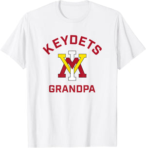 Virginia Military Institute VMI Keydets Arched Grandpa T-Shirt - T-Shirt | White