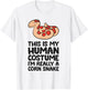 This Is My Human Costume I'm Really A Corn Snake T-Shirt - T-Shirt | White