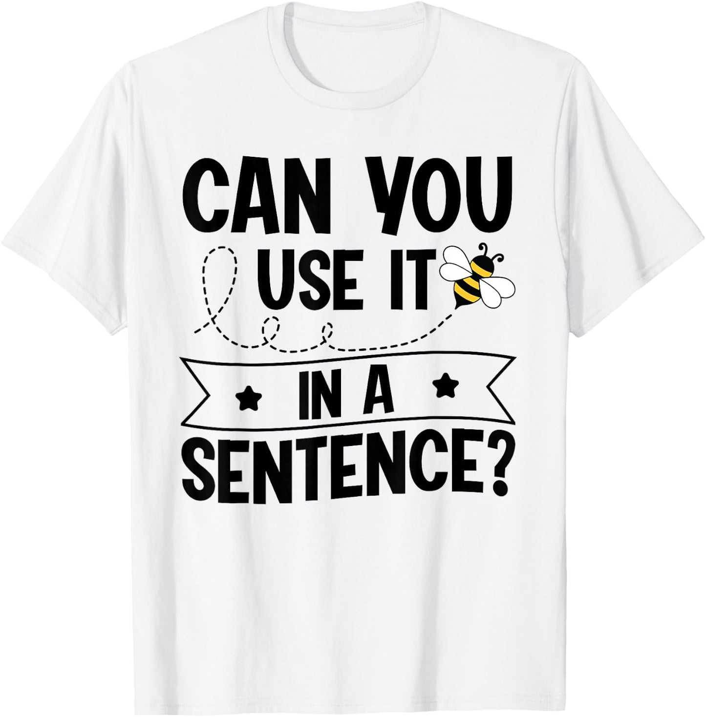 Spelling Bee School Design for a Spelling Bee champion T-Shirt - T-Shirt | White
