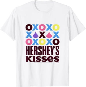Hershey's Kisses Classic Logo Centered T-Shirt - T-Shirt | White