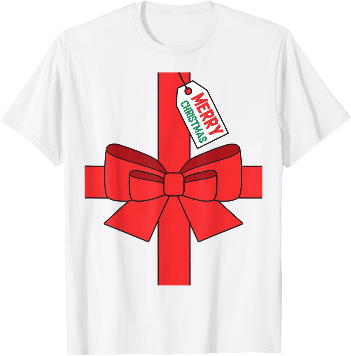 Super Ugly Christmas Funny DIY Costume , Green, Small T-Shirt - T-Shirt | White