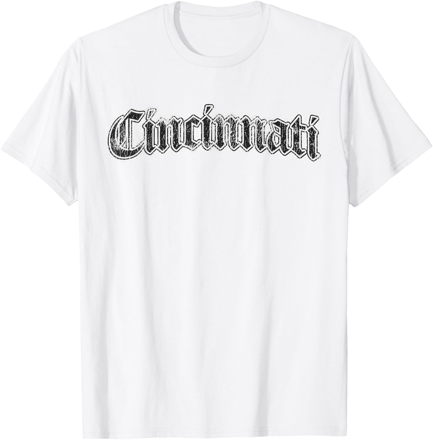 Retro Cincinnati Souvenir T-Shirt - T-Shirt | White