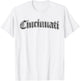 Retro Cincinnati Souvenir T-Shirt - T-Shirt | White