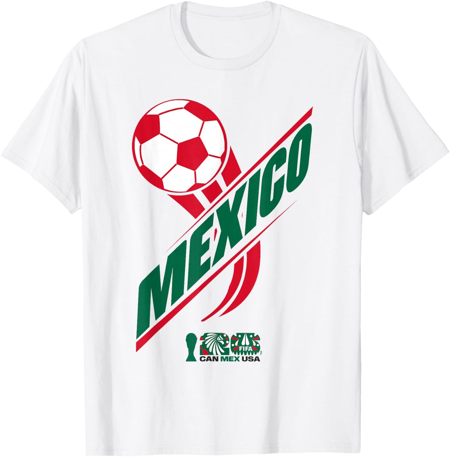 FIFA World CUP26 Mexiko Host Country Ball T-Shirt - T-Shirt | White
