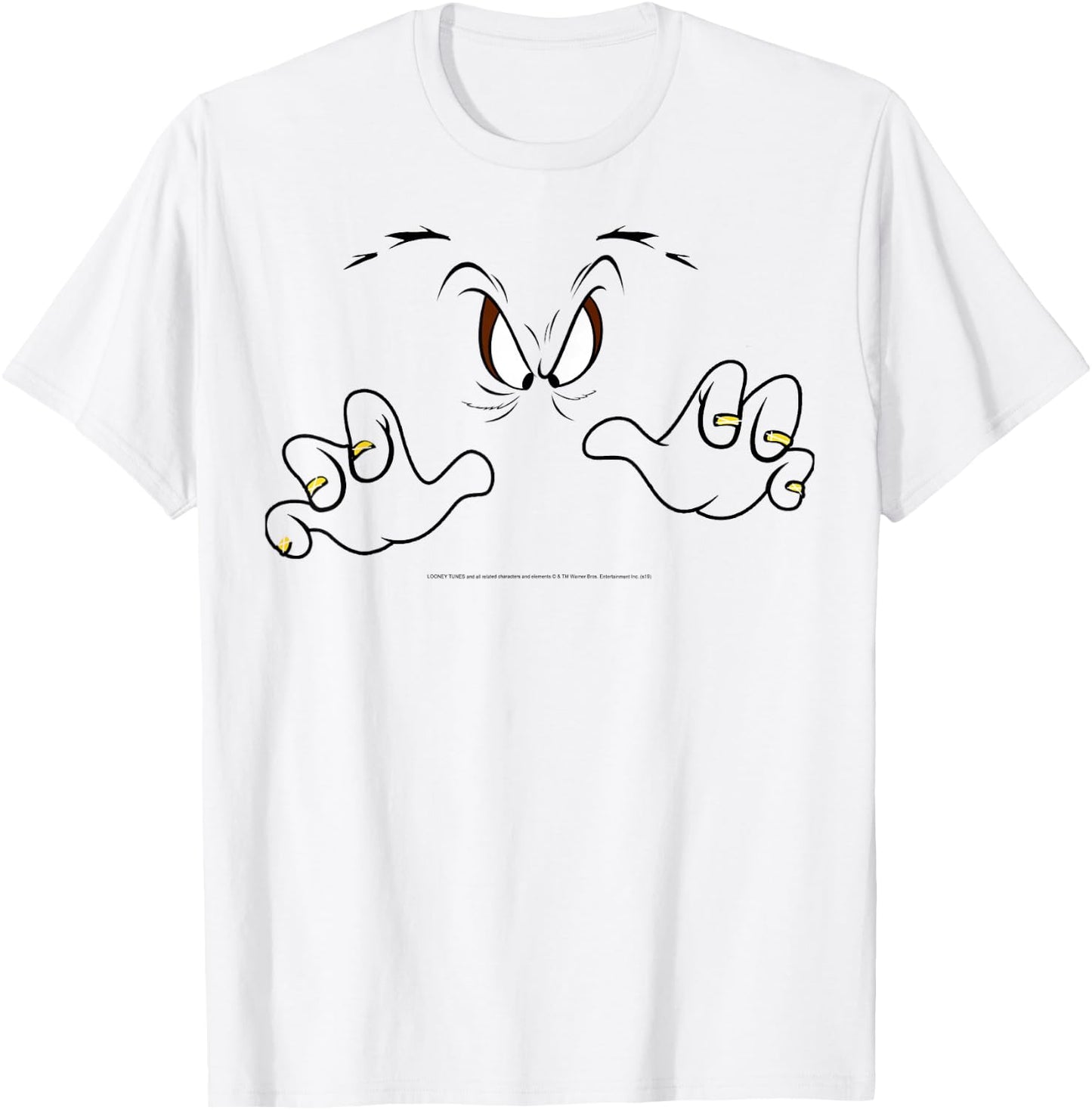 Looney Tunes Gossamer Big Face T-Shirt - T-Shirt | White