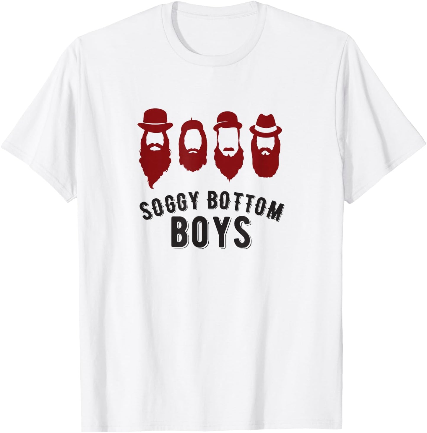 Soggy Bottom Boys Banjo Bluegrass T-Shirt - T-Shirt | White