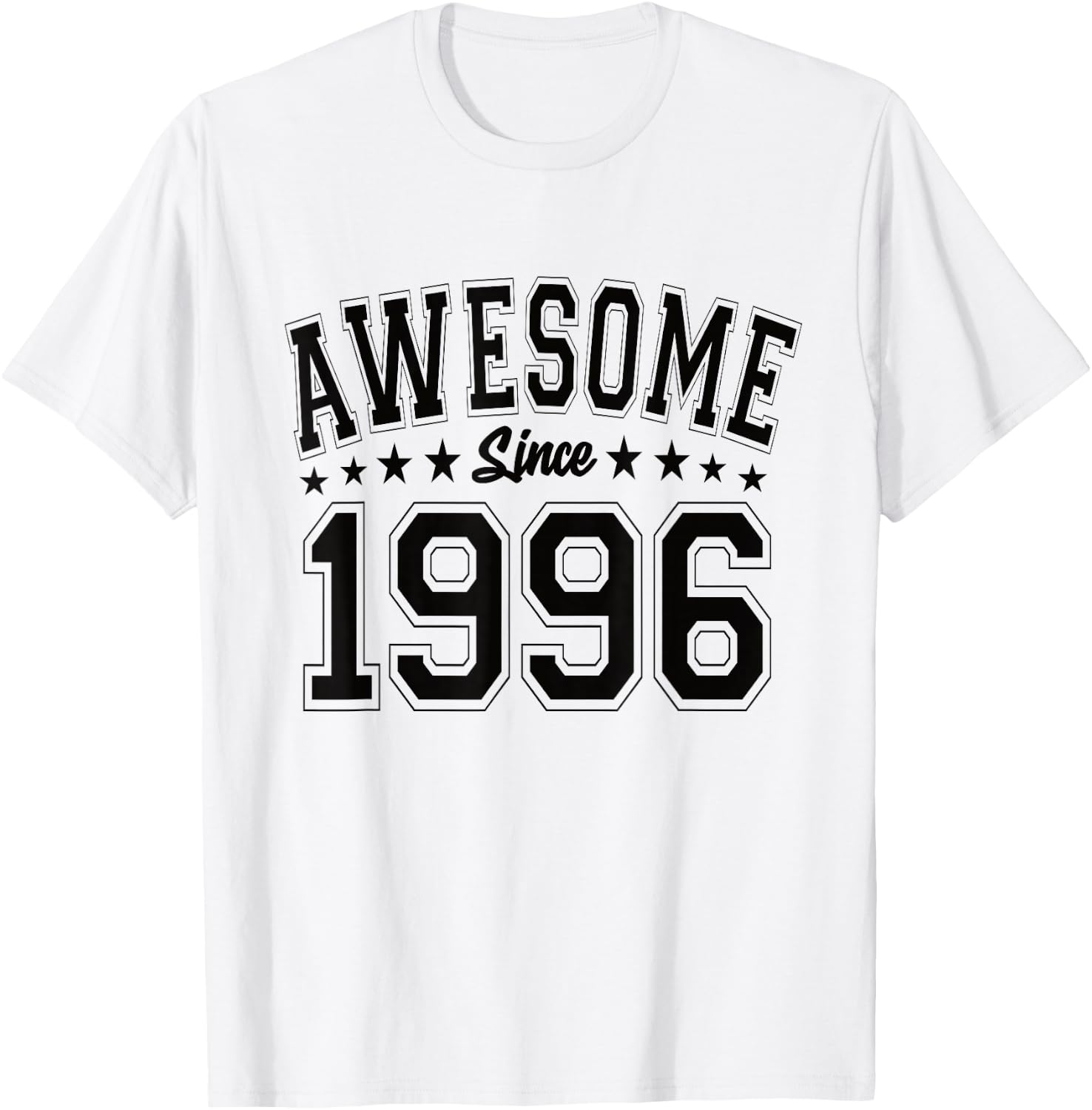 Awesome Since 1996 Birthday Awesome Vintage 1996 T-Shirt - T-Shirt | White