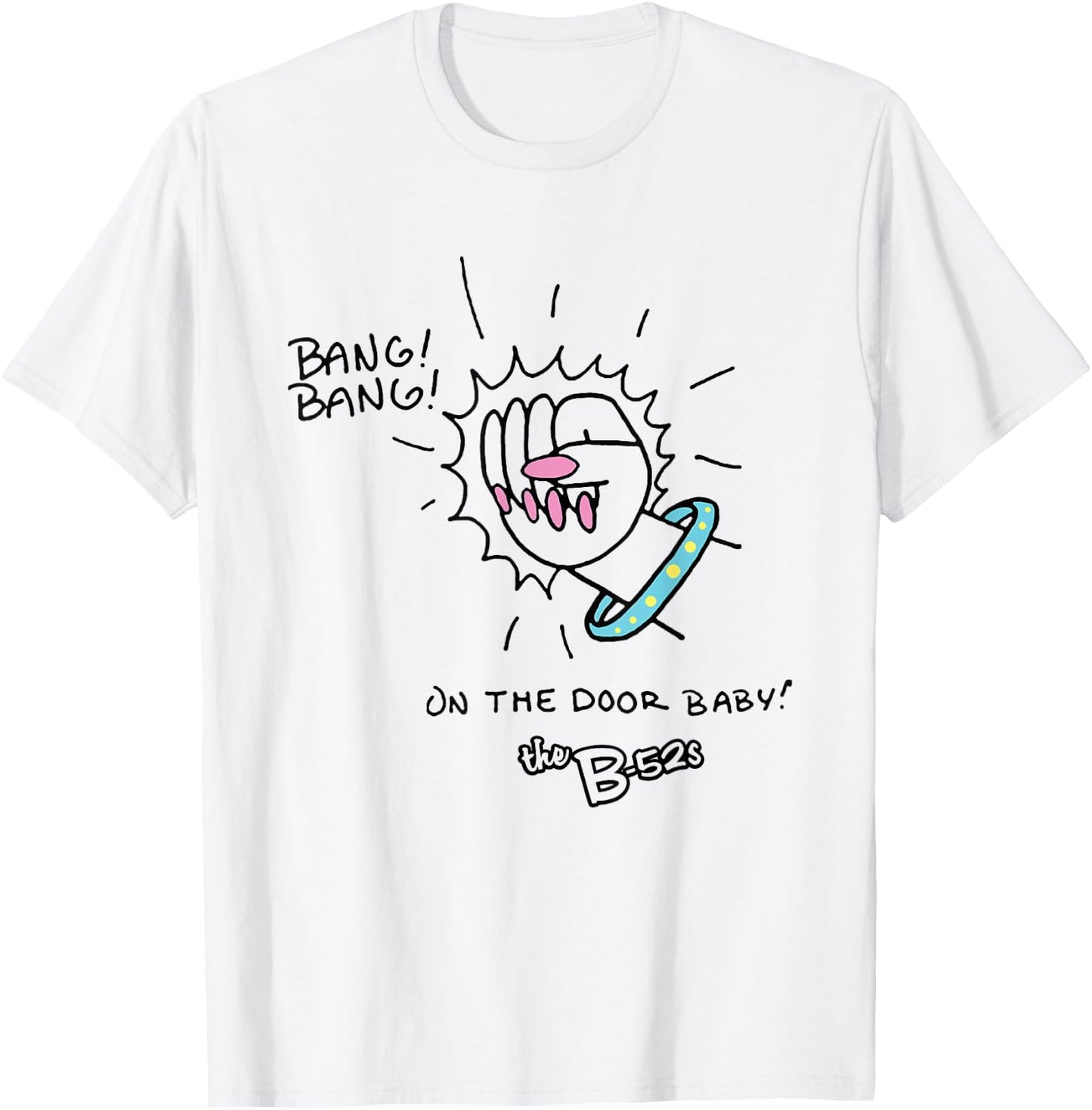 The B-52s - Bang Bang , white, S T-Shirt - T-Shirt | White