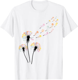 Jellyfish Shirts Dandelion Jellyfish Shirt for Jellyfish Lover | -Adults, Kids White T-Shirt - T-Shirt | White