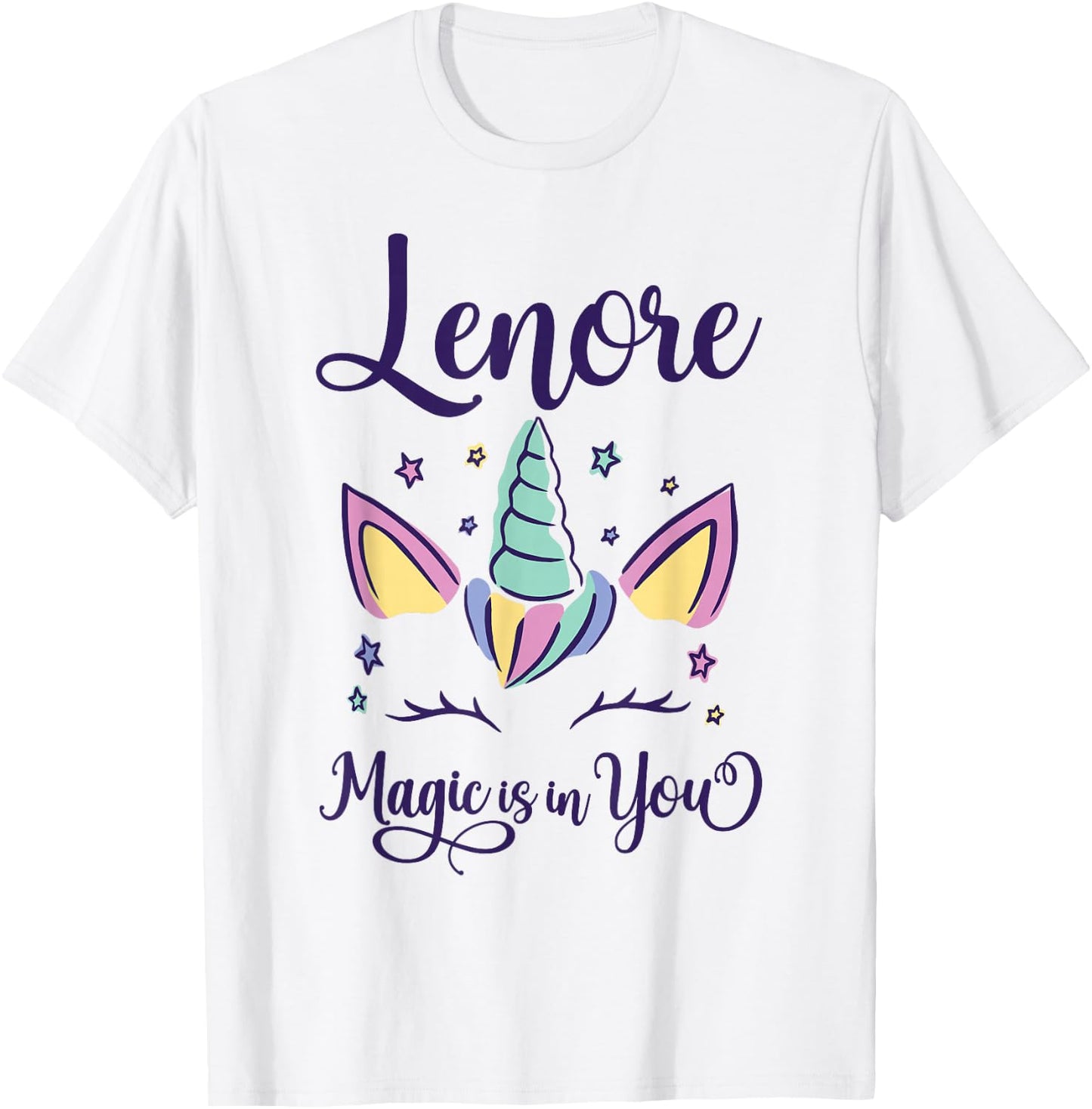 First Name Lenore Personalized Lenore T-Shirt - T-Shirt | White