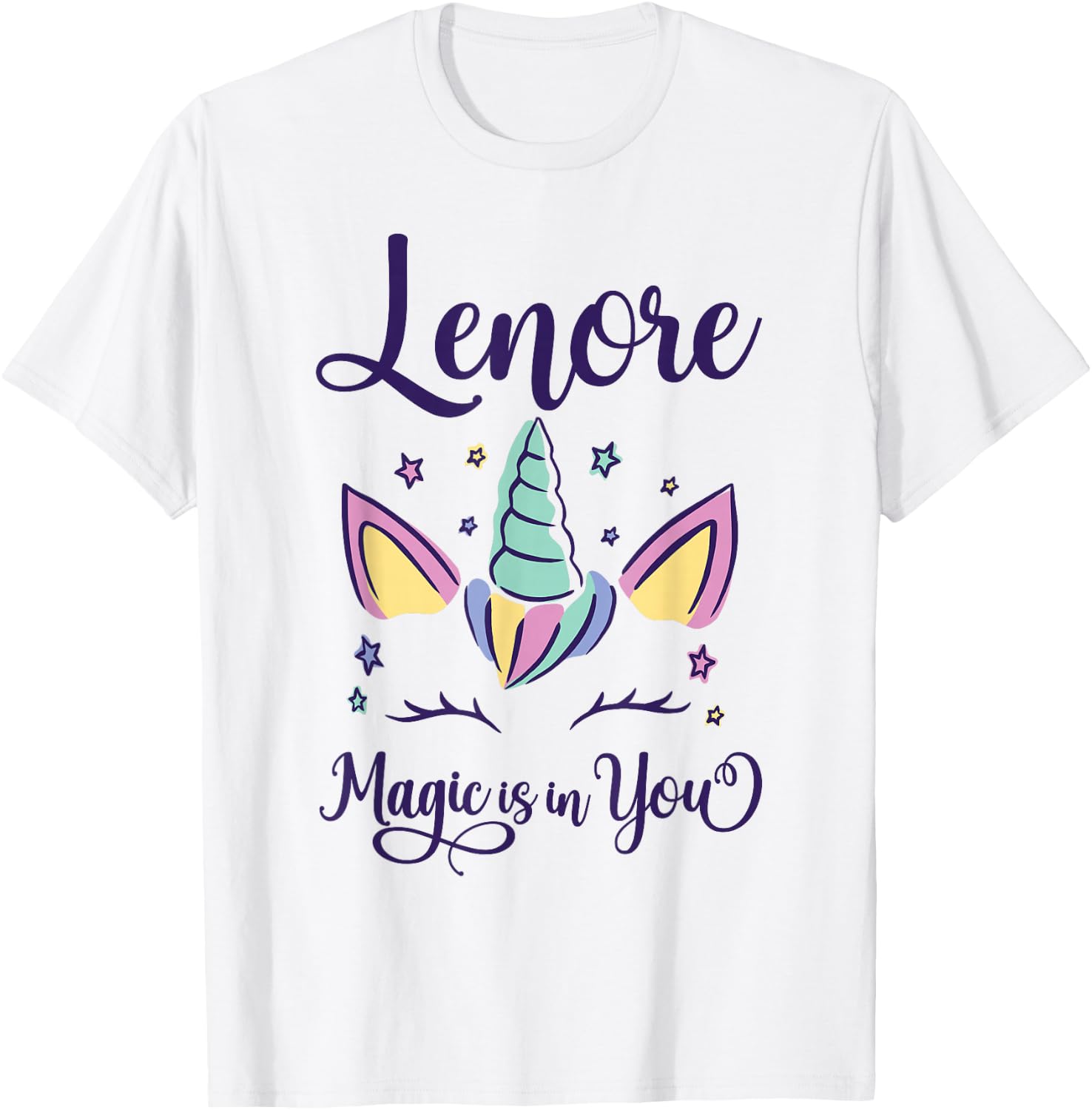 First Name Lenore Personalized Lenore T-Shirt - T-Shirt | White
