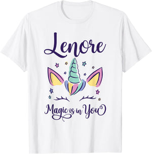 First Name Lenore Personalized Lenore T-Shirt - T-Shirt | White