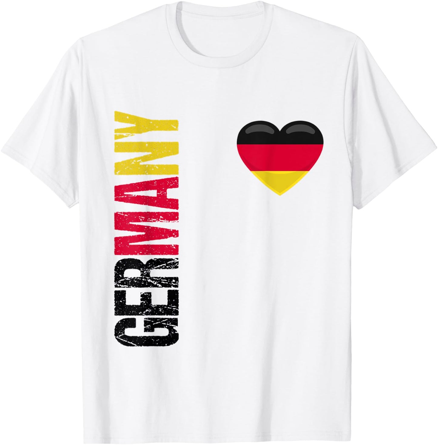 Germany Fußball Deutschland Flagge Trikot T-Shirt - T-Shirt | White
