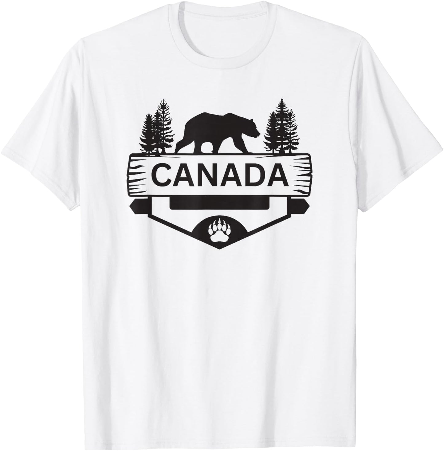 Holiday Canada Bears Men's Kids Boys Women , grey, S T-Shirt - T-Shirt | White