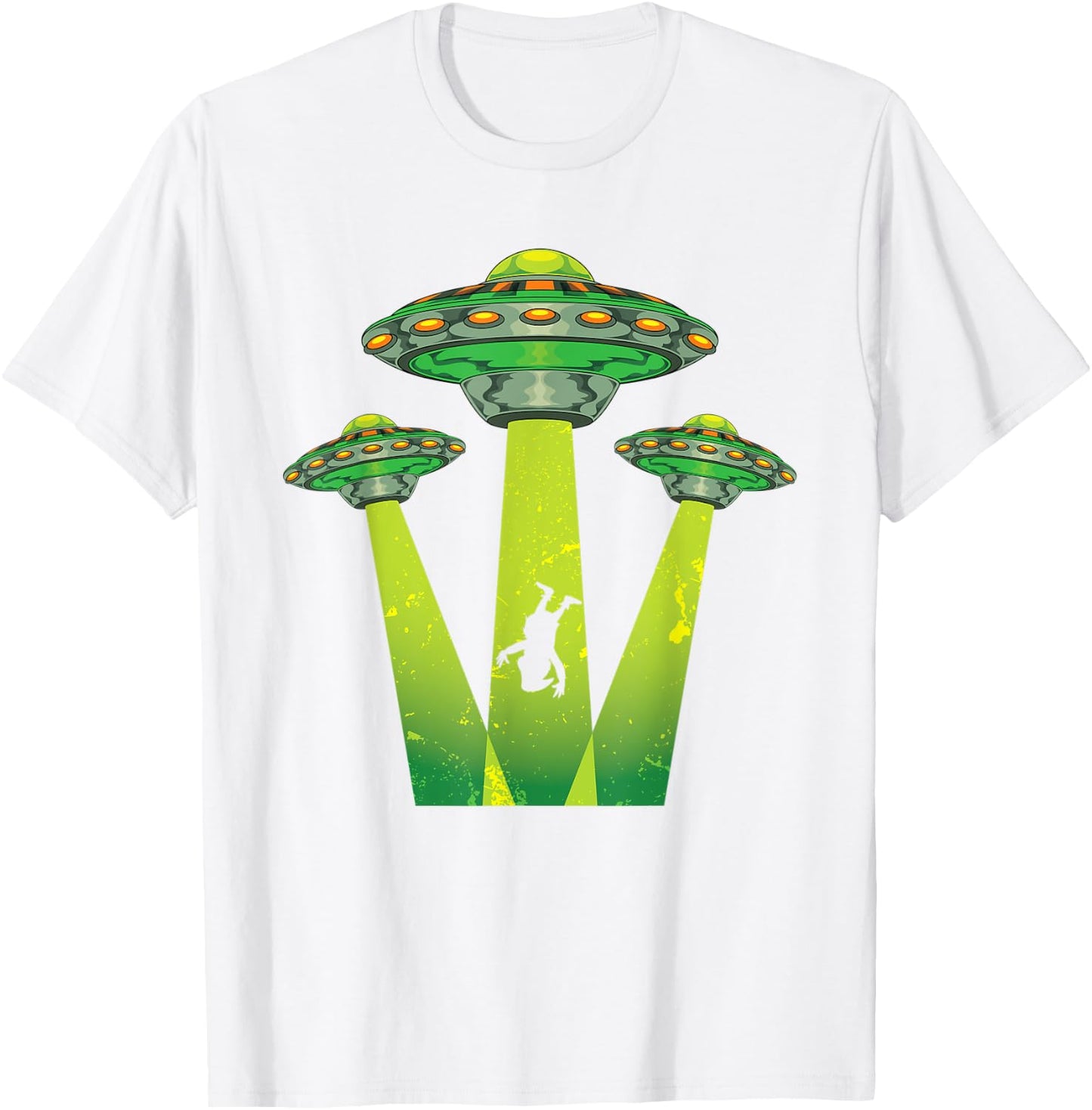 Alien Extraterrestrial Gnome UFO Abduction Nordic Gnome T-Shirt - T-Shirt | White
