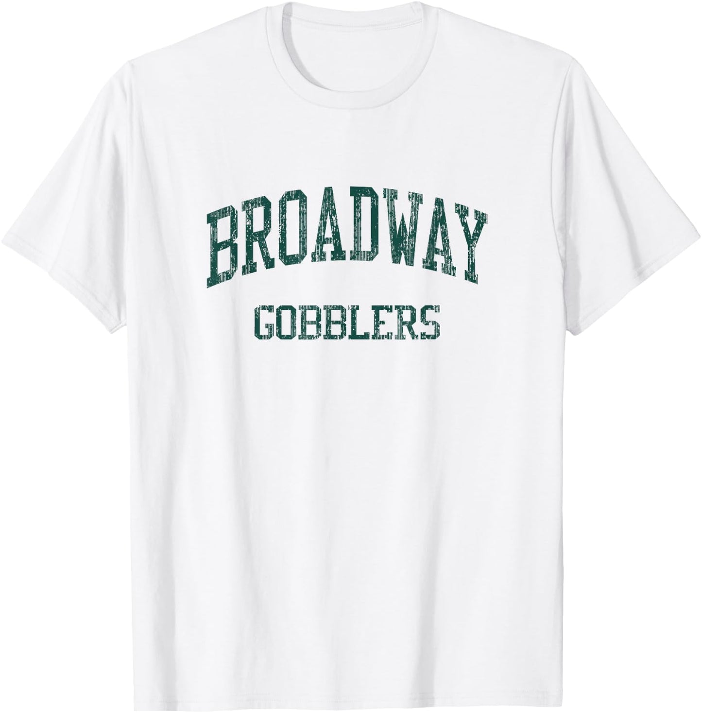Broadway High School HS Broadway VA Vintage Sports T-Shirt - T-Shirt | White