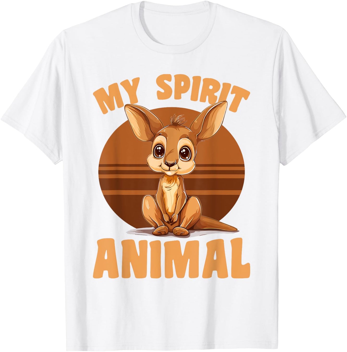 Funny Kangaroo Australia Animal my spirit animal T-Shirt - T-Shirt | White