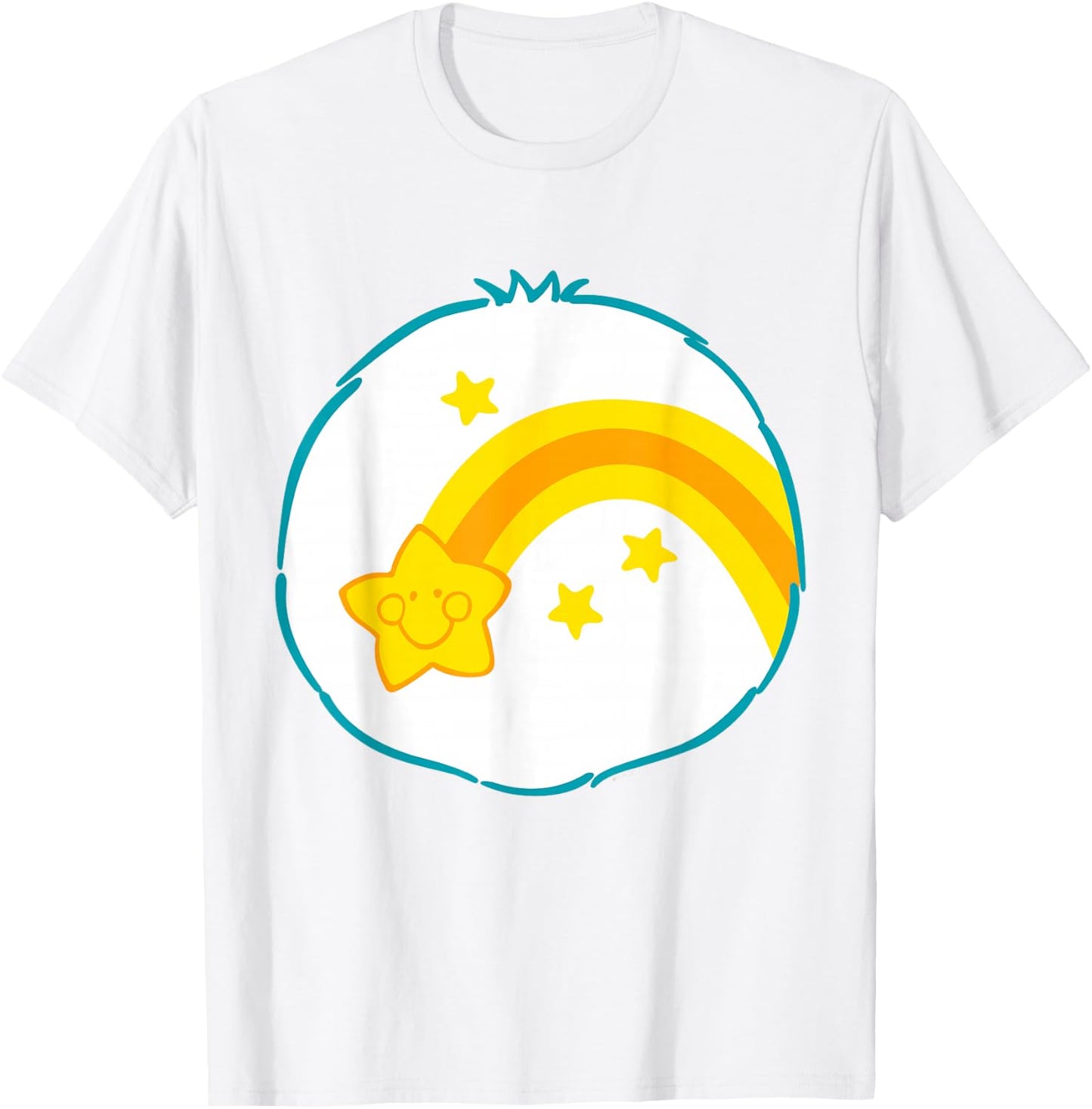 Care Bears Wish Belly , blue T-Shirt - T-Shirt | White