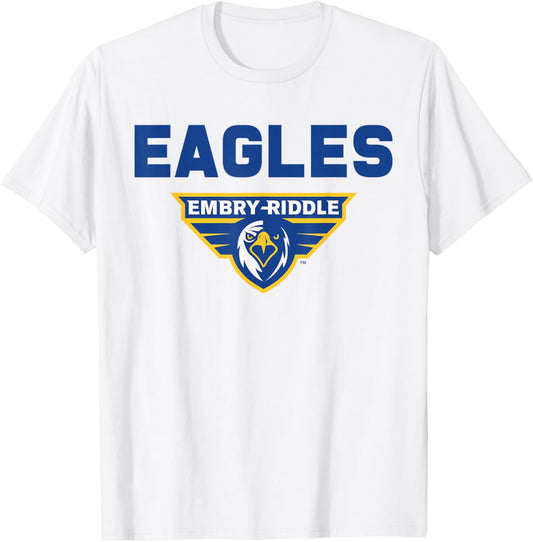 Embry Riddle Eagles | Official NCAA University | NCAFEMB002 T-Shirt - T-Shirt | White