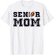 Senior Mom Football Class of 2026 Proud Parent T-Shirt - T-Shirt | White