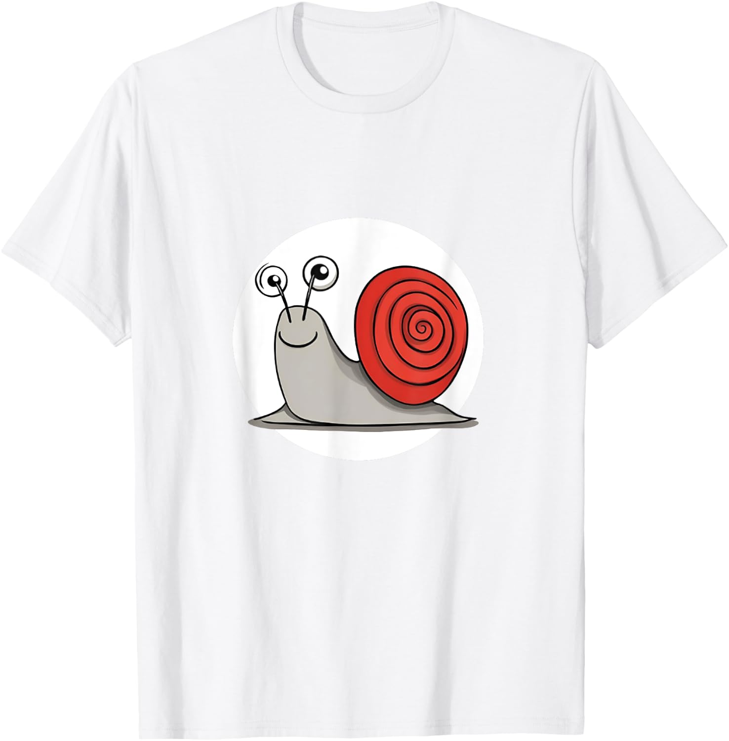 Snail for Boys Girls 3-5 Years T-Shirt - T-Shirt | White