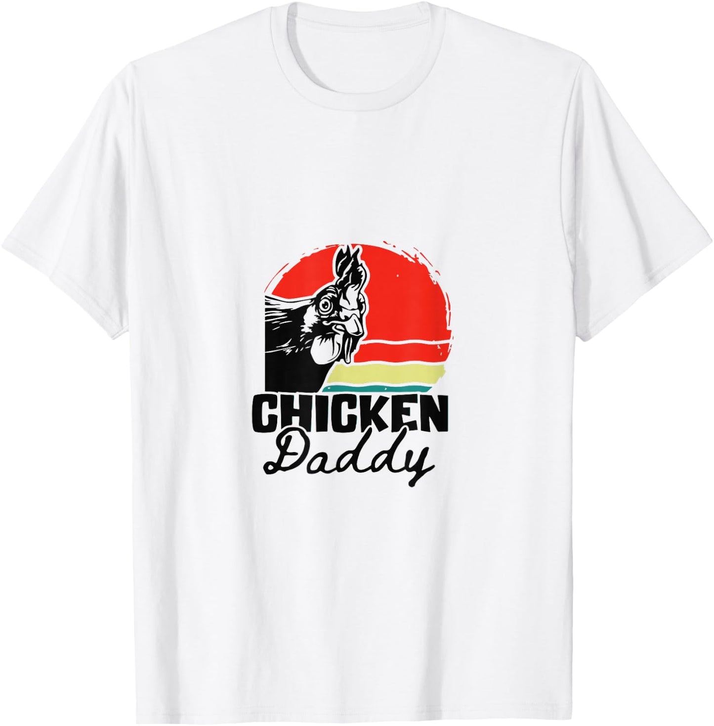 Chicken Duck Daddy Shirts Hard Daddy Shirts Chicken T-Shirt - T-Shirt | White