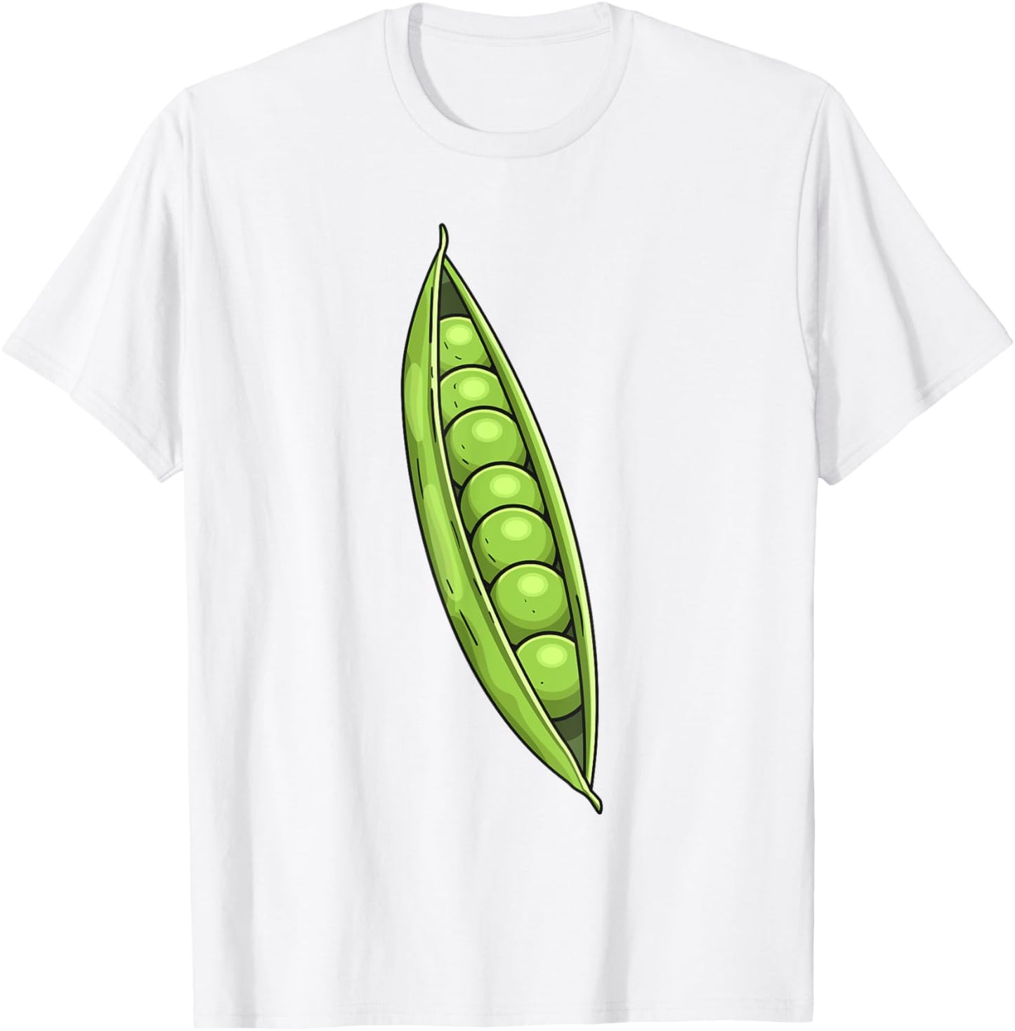 Peas In A Pod Costume Halloween Easy Cosplay Lazy DIY Outfit T-Shirt - T-Shirt | White